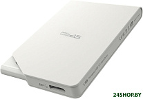 Внешний жесткий диск Silicon-Power Stream S03 1TB White (SP010TBPHDS03S3W)