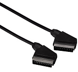 Картинка Кабель Hama H-11951 Scart (m-m) 1,5 м (черный)