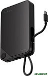 1-Power X Built-in USB-C IP152 10000mAh (черный)