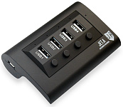 Картинка USB-хаб Jet.A JA-UH14 (черный)