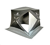 Картинка Палатка для зимней рыбалки Woodland Ultra 4 (черный/серый)