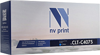 Картинка Картридж NV Print CLT-C407S Cyan
