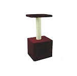 Картинка Комплекс для кошек UrbanCat D72-01-07 (бордовый)