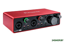 Картинка Аудиоинтерфейс Focusrite Scarlett 2i2 (3-е поколение)
