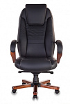 Картинка Кресло руководителя Бюрократ T-9923MAHOGANY/BLACK