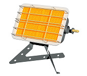 Картинка Газовый инфракрасный обогреватель САВО Солярогаз ГИИ-3.65 н