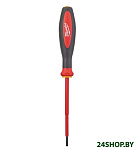 Картинка Отвертка Milwaukee VDE SL 0.5x3x100 4932464035