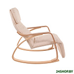 Картинка Кресло-качалка Calviano Relax F-1101 (светло-бежевое)