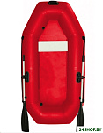Картинка Надувная лодка Polar Bird Чирок PB-240 Т ПБ123 (красный)