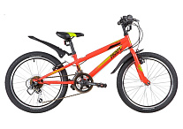Картинка Детский велосипед Novatrack Racer 20 (красный, 2020) (20SH12V.RACER.RD20)