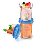 Картинка Контейнеры PHILIPS AVENT для хранения продуктов 5 х 240 мл (SCF639/05)