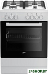 Картинка Кухонная плита BEKO FSM62120DW