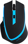 Мышь беспроводная Oklick 630LW Wireless Optical Mouse Black-Blue (923003) 93 307