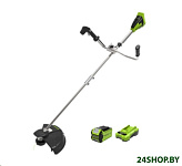 Картинка Триммер Greenworks GD40BCB 2105707UB (с 1 АКБ и ЗУ)