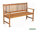 Скамейка садовая 3х местная Fieldmann FDZN 4006-T