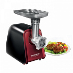 Картинка Мясорубка REDMOND RMG-1250 (черный/красный)