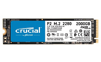 Картинка Накопитель SSD Crucial 2000Gb CT2000P2SSD8 P2 M.2 2280
