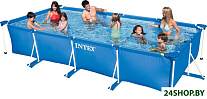 Картинка Бассейн каркасный INTEX Rectangular Frame Pool (450х220х84 см) арт.28273/58982