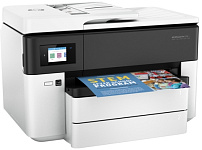 Картинка МФУ HP Officejet Pro 7730 (Y0S19A) (белый/темно-синий)
