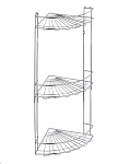 Картинка Полка для ванной FORA Romia KOR-2010