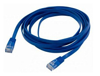 Картинка Сетевое оборудование Patchcord molded 5E Copper 1m Blue
