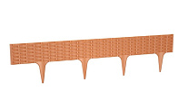 Картинка Садовый заборчик Prosperplast Garden Border IBRA R624 (коричневый)