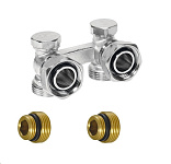 Картинка Фитинг Ferro Кран радиаторный HP 1/2-HP 3/4 LZ07YK