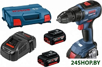 GSR 18V-50 Professional 06019H5005 (с 3-мя АКБ, кейс)