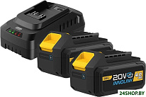 EDL-CM20A4E (20В/2x4 Ah + 20В)