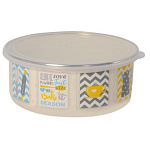 Картинка Миска с пластиковой крышкой METROT 346794 (0.75 л)