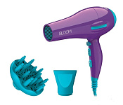 Картинка Фен GA.MA Flow Ion Bloom (фиолетовый)