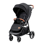Картинка Детская прогулочная коляска KinderKraft Grande Black