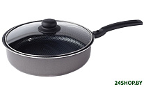Картинка Сотейник с крышкой Scovo Discovery 26 см арт.СD-019 (16298)
