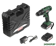 Картинка Дрель-шуруповерт Hammer ACD12BS (с 2-мя АКБ)