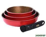 Картинка Набор сковород Oursson KWS6621HR