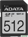 Карта памяти ADATA Premier Extreme SDXC SD 7.0 512GB ASD512GEX3L1-C