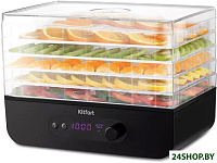 Картинка Сушилка для овощей и фруктов Kitfort KT-1936