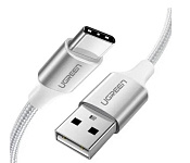 Картинка Кабель UGREEN US288 60409 Silvery White