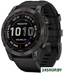 Fenix 7 Sapphire Solar 47 мм (черный титан/черный)