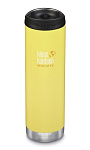 Картинка Термокружка Klean Kanteen TKWide Cafe Cap Buttercup 1005758 592 мл