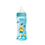 Картинка Бутылочка Chicco Well-Being Boy 330 мл (4м+) (с силиконовой соской) (00028637200000)
