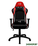 Картинка Кресло AeroCool AC100 AIR (черный/красный)