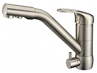 Картинка Смеситель кухонный ZorG CLEAN WATER ZR 400 KF-12 SATIN