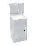 Картинка Рукомойник Акватекс Металл White Gold + мойка пластиковая (500х450мм)