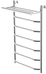 Картинка Полотенцесушитель Gloss and Reiter Terra 50x80 (Л.50х80.Т6.П2)