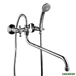 Картинка Смеситель ROSSINKA H02-84 (хром)