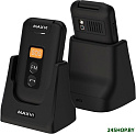 Кнопочный телефон Maxvi E5 up (черный)
