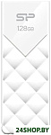 Картинка USB Flash Silicon-Power Blaze B03 128GB (белый)