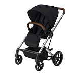 Картинка Детская прогулочная коляска Cybex Balios S Lux (Deep Black/Silver Frame)