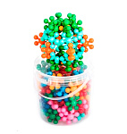 Картинка Детский развивающий конструктор BRADEX Радуга DE 0426 (80 деталей)